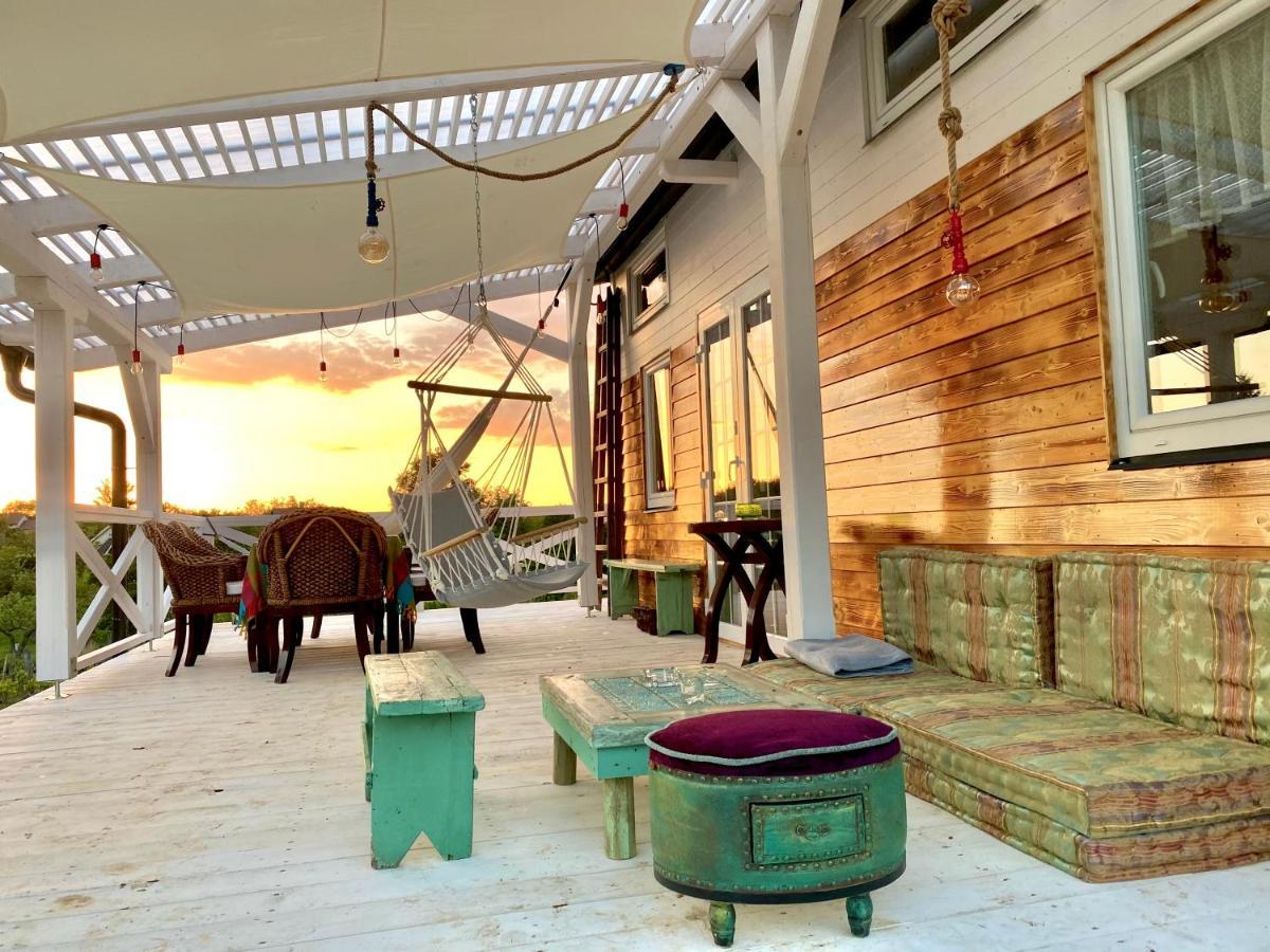 Bohemian Eco Lodge At Lake Balaton Kisapati Esterno foto