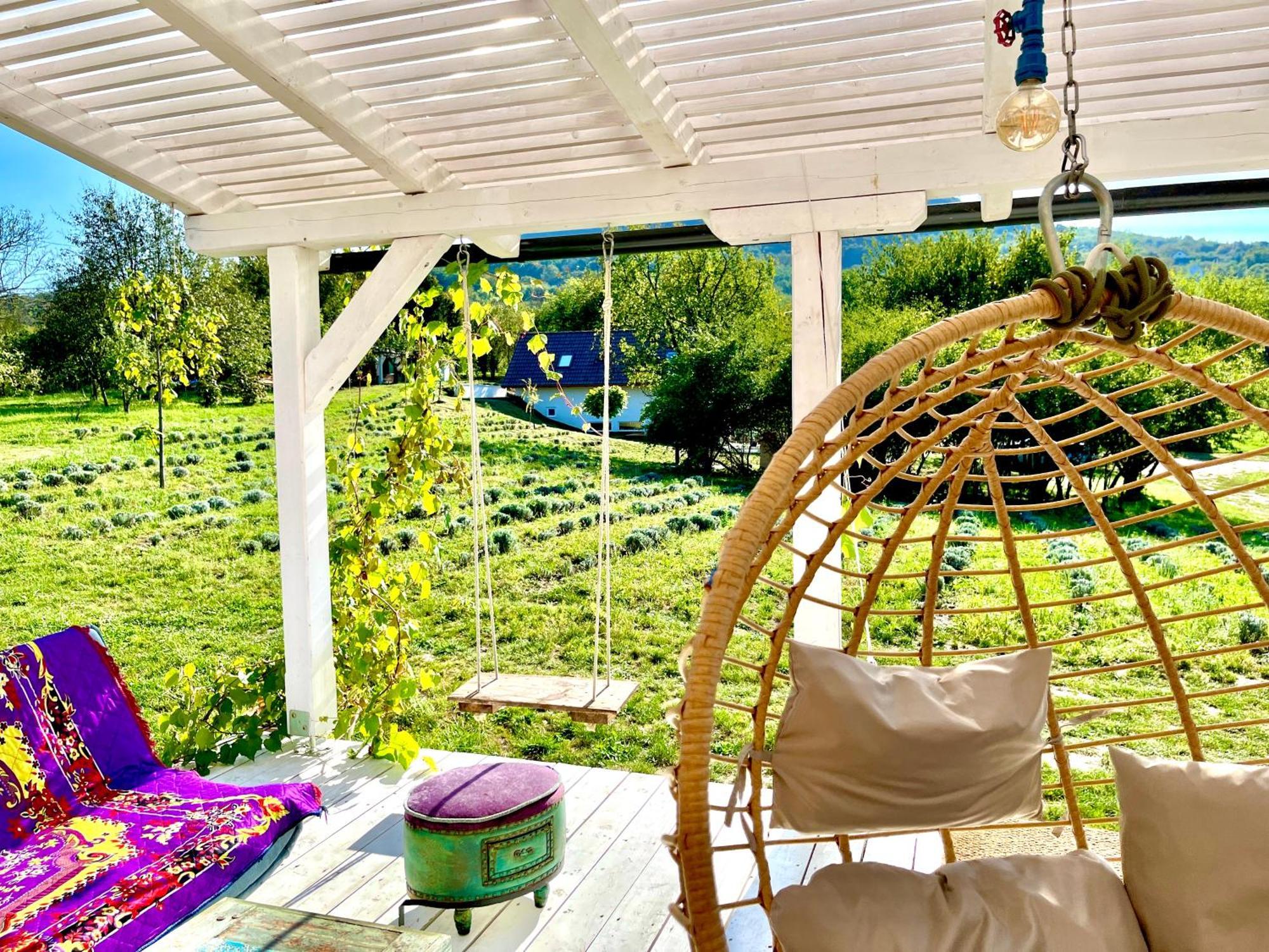 Bohemian Eco Lodge At Lake Balaton Kisapati Esterno foto