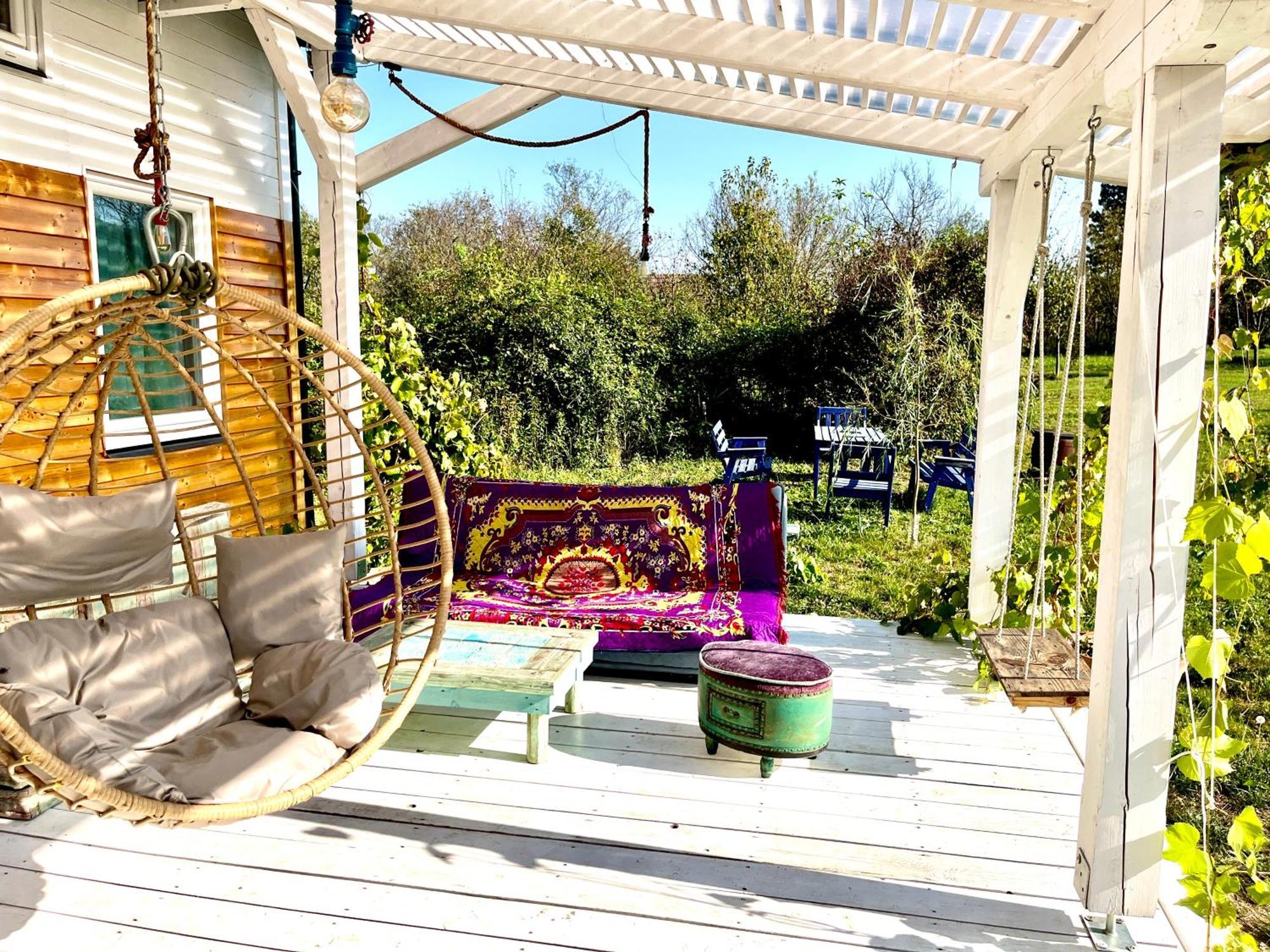 Bohemian Eco Lodge At Lake Balaton Kisapati Esterno foto