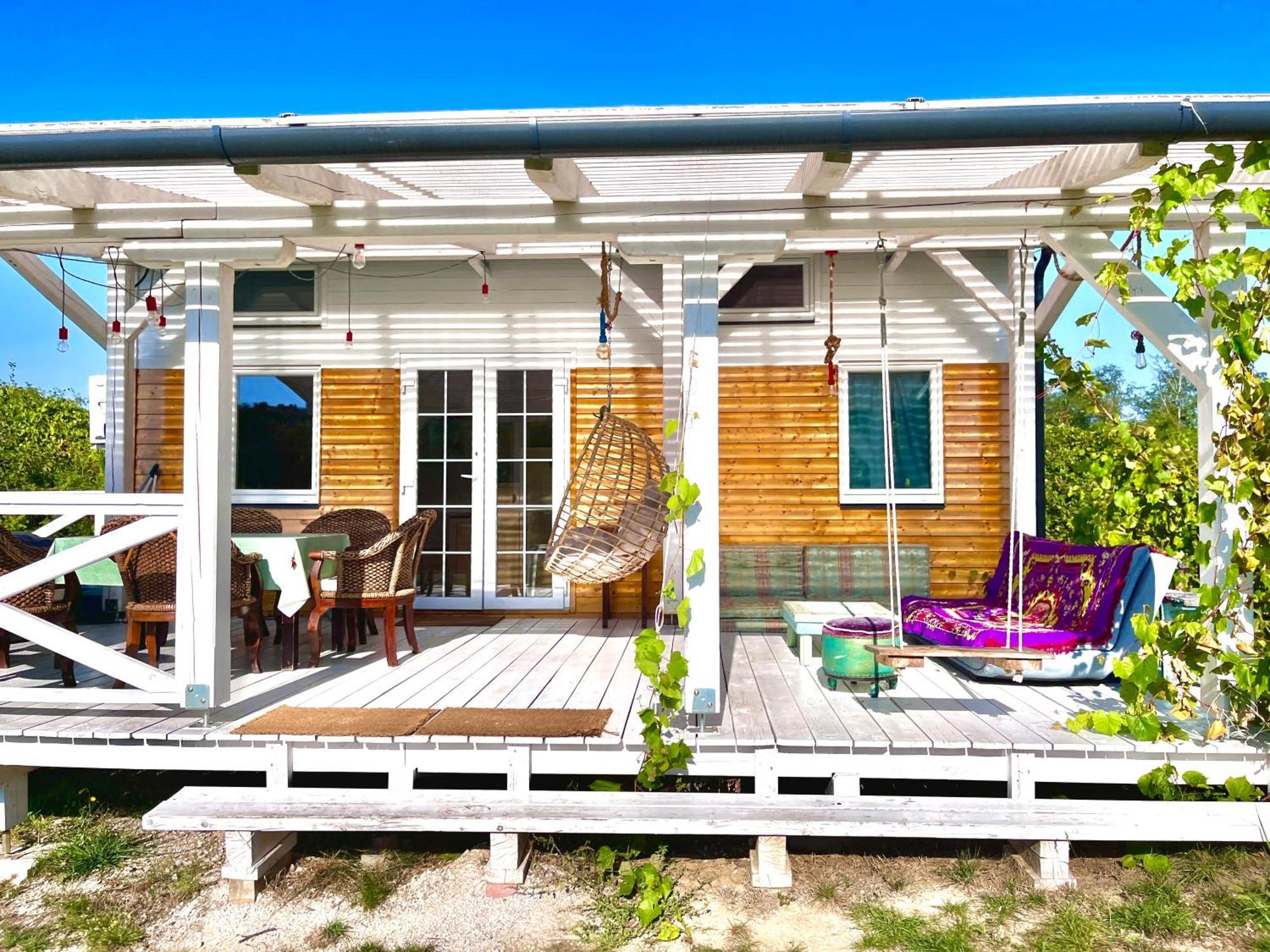 Bohemian Eco Lodge At Lake Balaton Kisapati Esterno foto