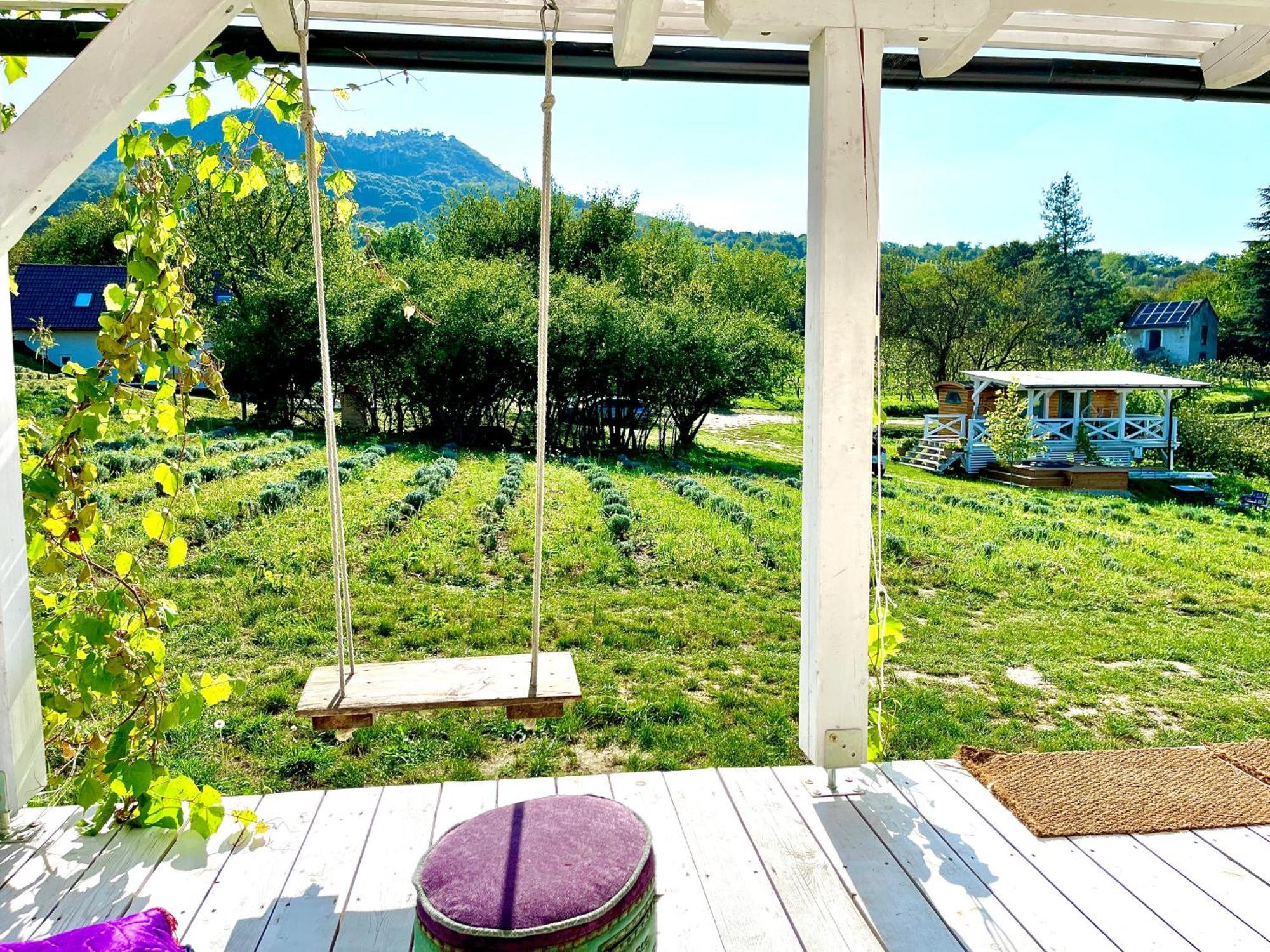 Bohemian Eco Lodge At Lake Balaton Kisapati Esterno foto
