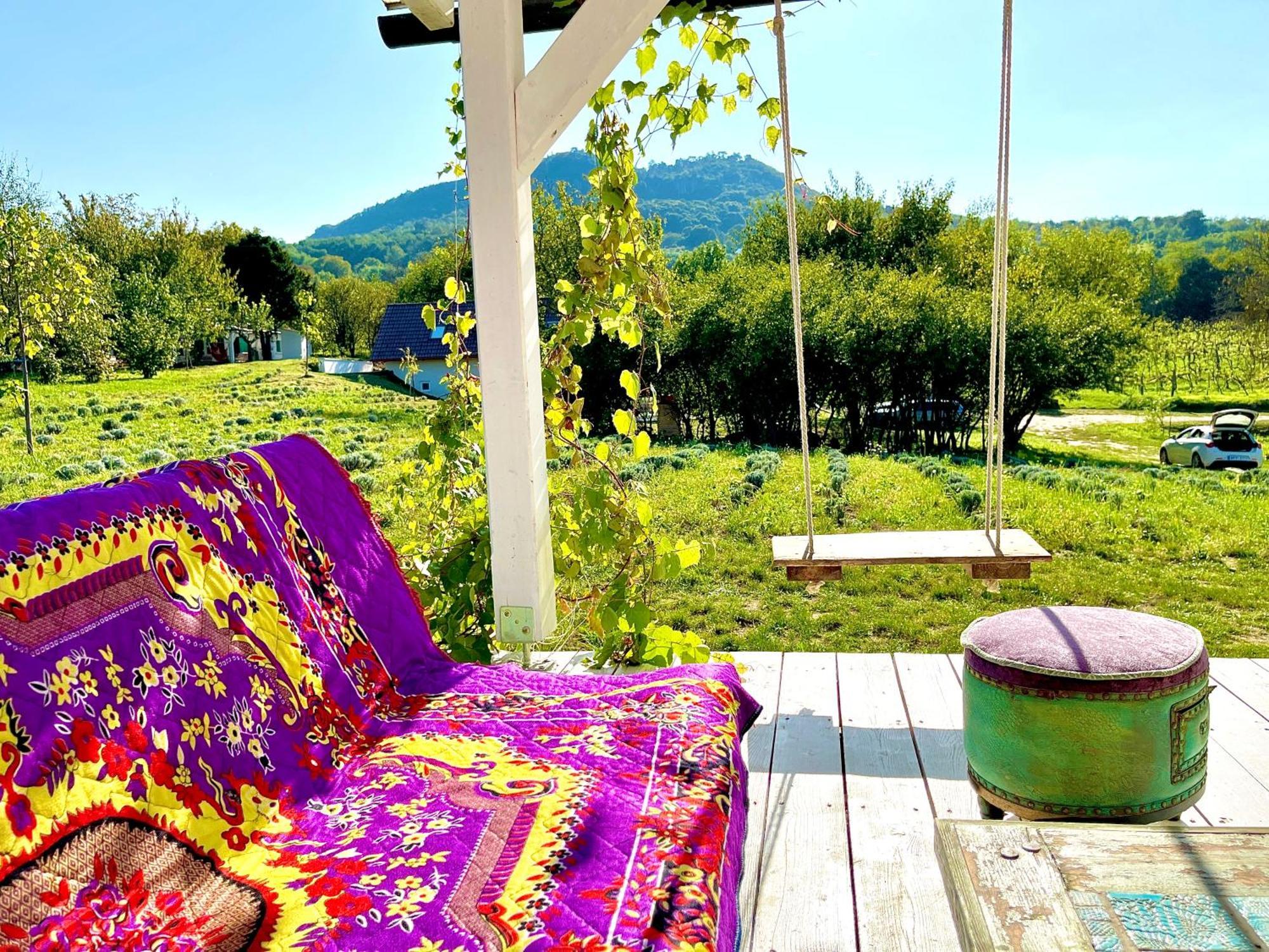 Bohemian Eco Lodge At Lake Balaton Kisapati Esterno foto