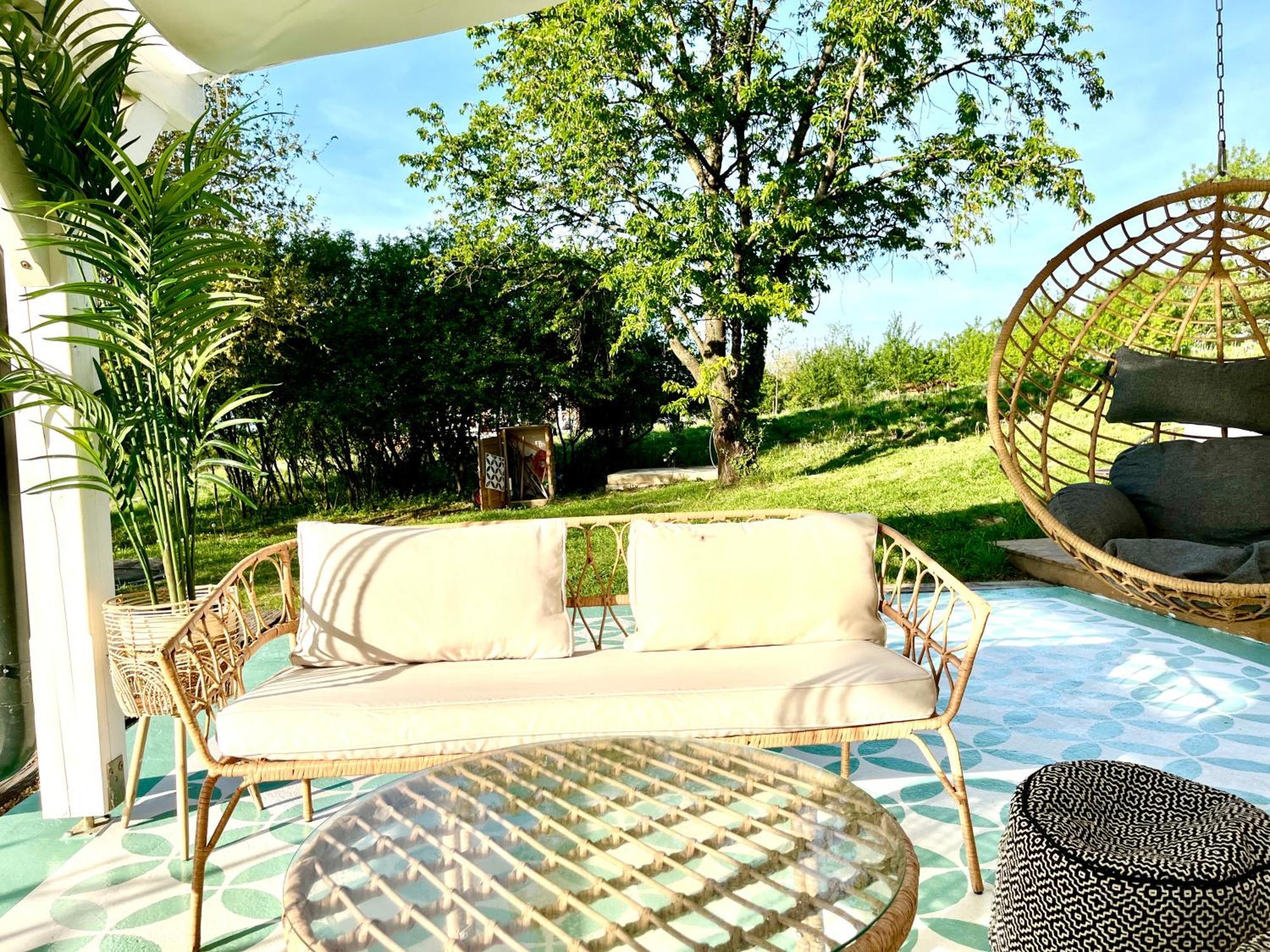 Bohemian Eco Lodge At Lake Balaton Kisapati Esterno foto